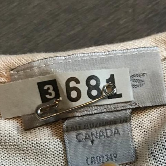 Vintage linen blend cottagecore midi dress - Picture 7 of 7